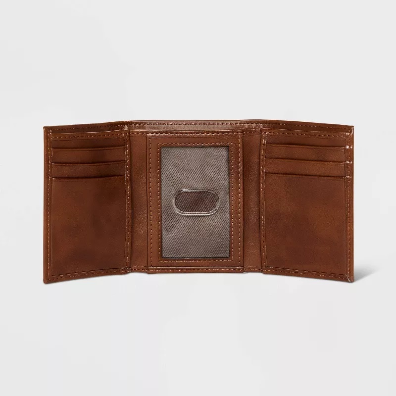 Men's RFID Trifold Wallet - Image 2