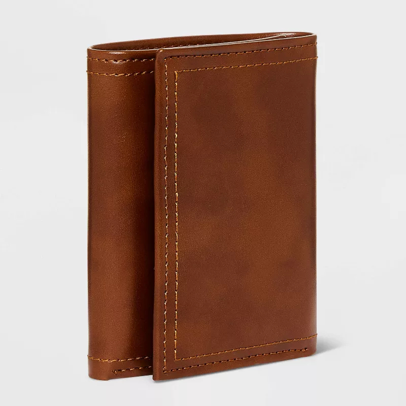 Men's RFID Trifold Wallet - Image 4